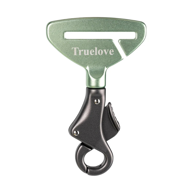 Cinturón de seguridad para mascotas — hebilla ajustable para coche