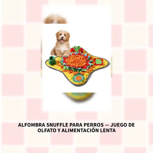 Alfombra snuffle para perros &mdash; juego de olfato y alimentaci&oacute;n lenta by@Outfy