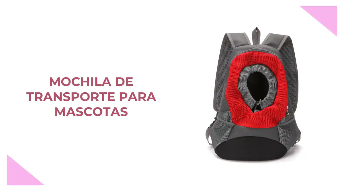 Mochila de transporte para mascotas by@Outfy